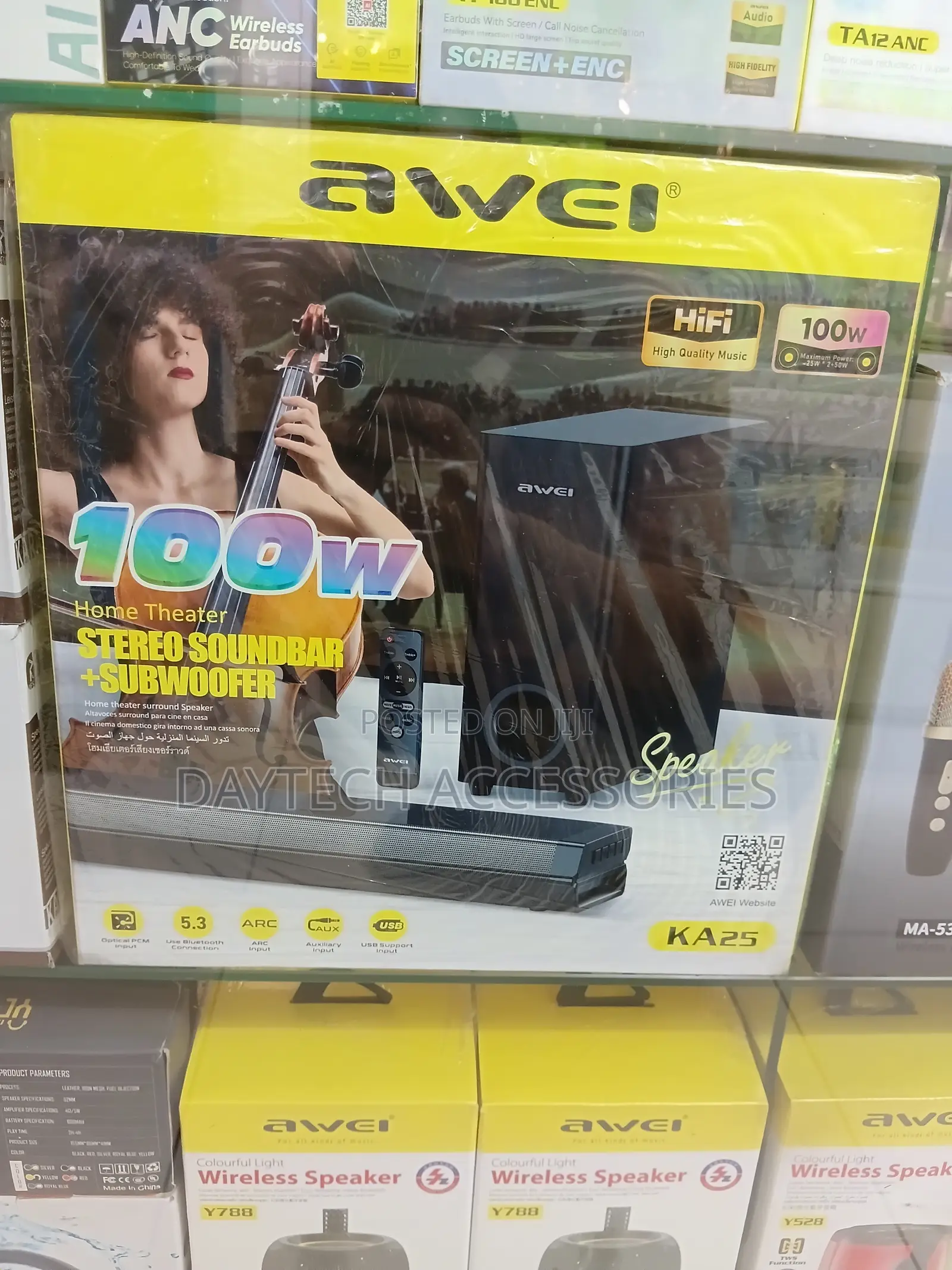 Awei KA25 Home Theater 100W Powerful Bluetooth Speaker