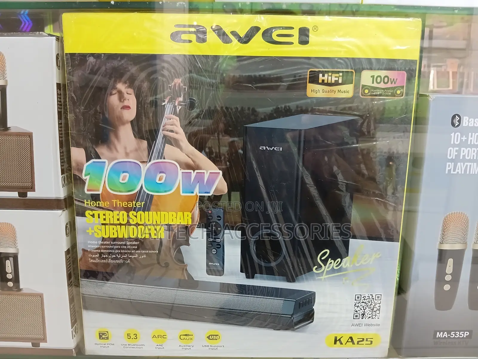 Awei KA25 Home Theater 100W Powerful Bluetooth Speaker