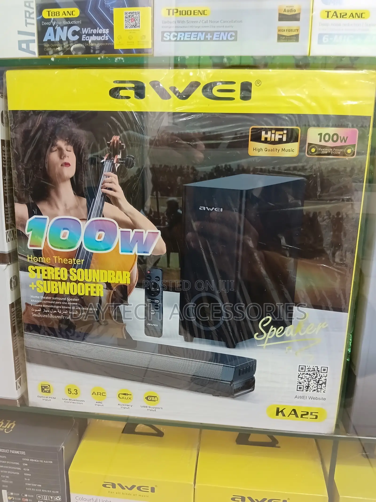 Awei KA25 Home Theater 100W Powerful Bluetooth Speaker