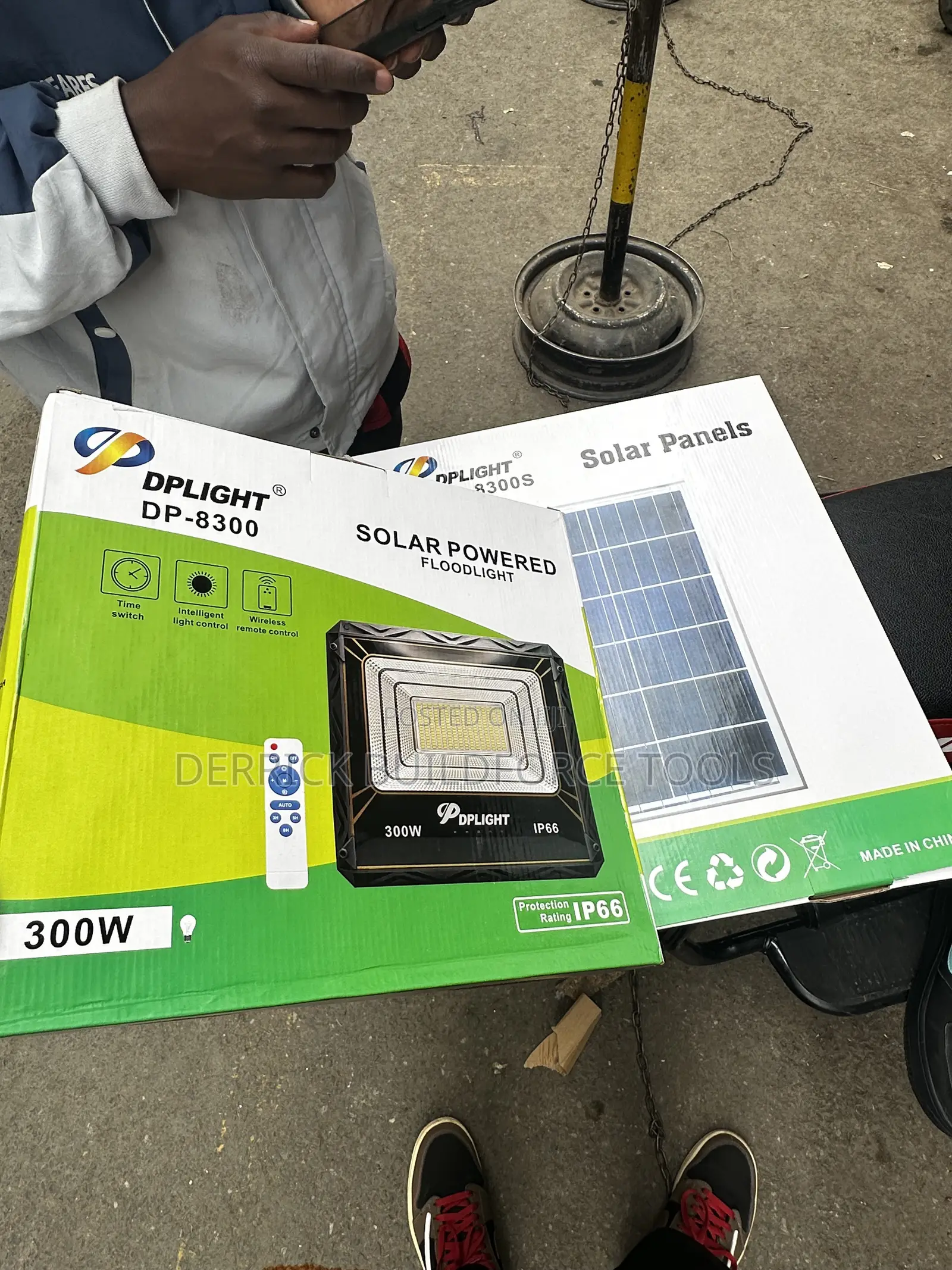 Dp Light 300w Solar Flood Light
