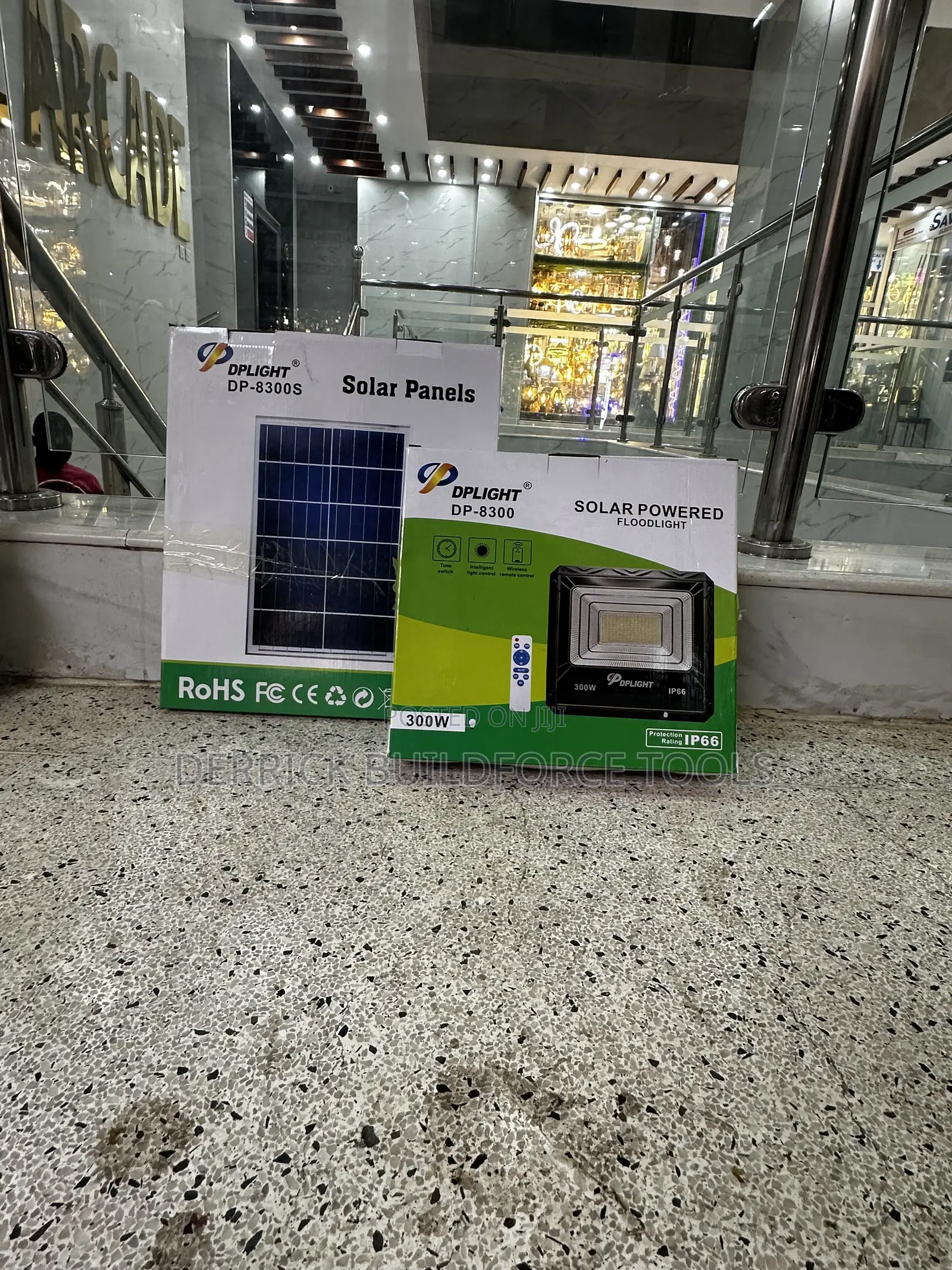 Dp Light 300w Solar Flood Light