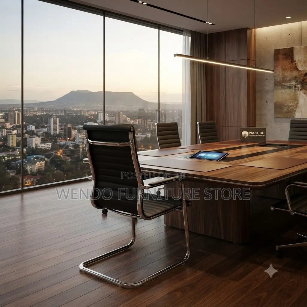 Office Chairs; High Back Leather Professional Demand Visitors Chair