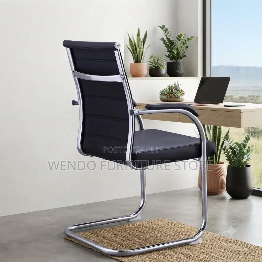 Office Chairs; High Back Leather Professional Demand Visitors Chair