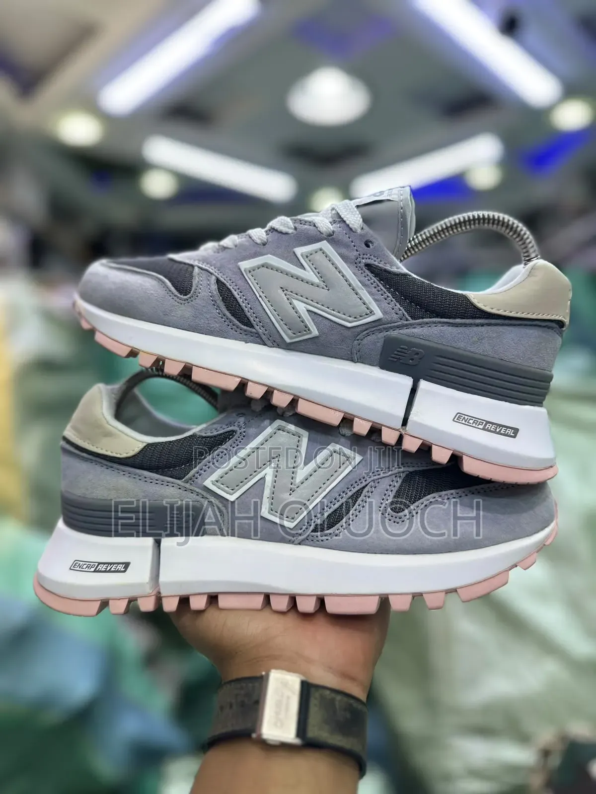 New Balance Rc1300 “ Ronnie Fieg Gray Blue “ Quality Leather