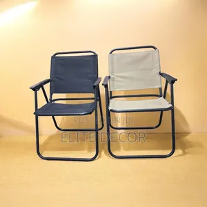Camping Foldable Chair –Lightweight Portable Outdoor Chair Metal Flame
