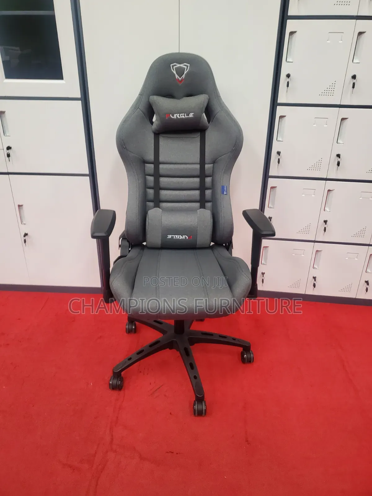 Grey Ergonomic Gaming Chair