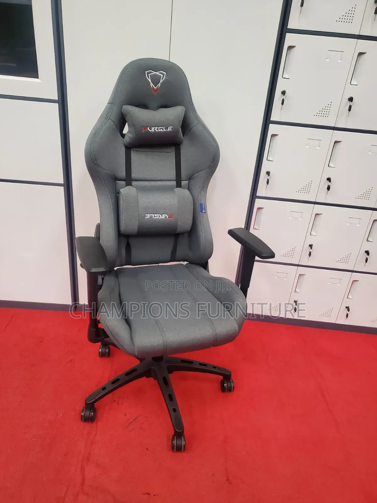 Grey Ergonomic Gaming Chair