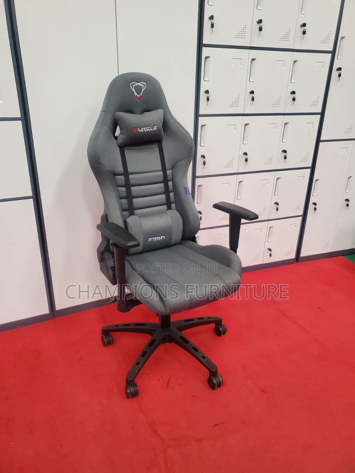 Grey Ergonomic Gaming Chair