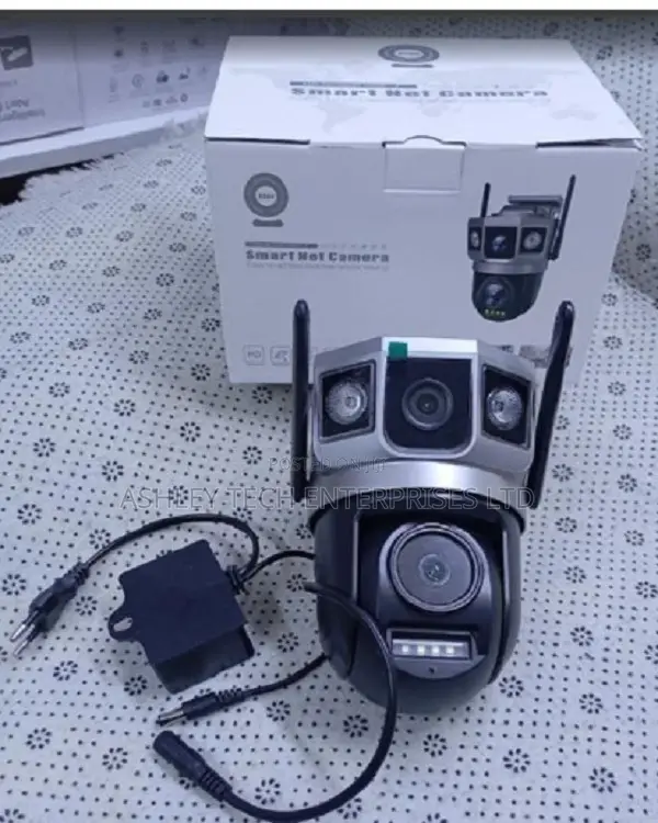 Advanced Dual Lens PTZ CCTV Camera – 360° Smart Surveillance