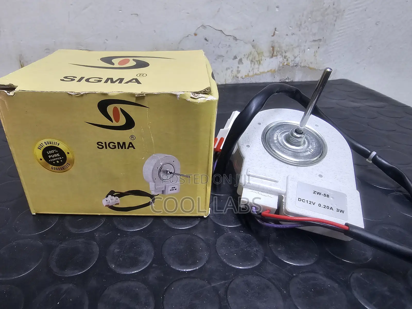 Fridge DC 12V Cooling Fan Motor | Refrigerator Parts