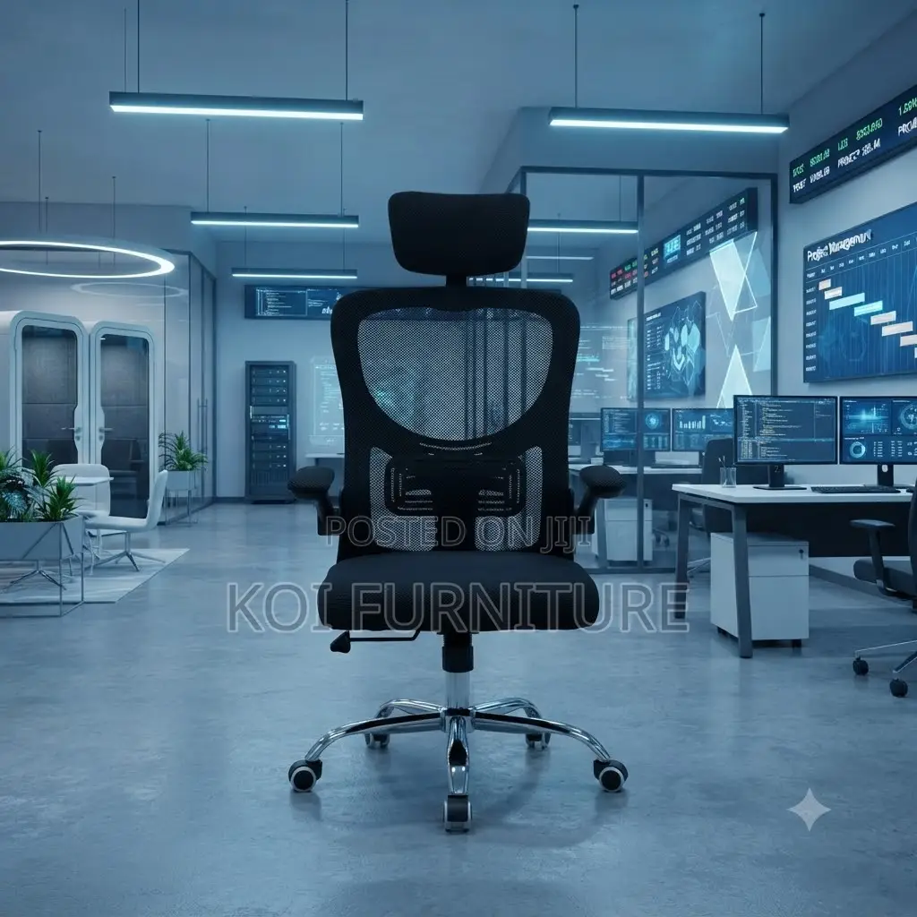 Office Chairs; Ergonomic High Back Orthopedic Style Office Chairs