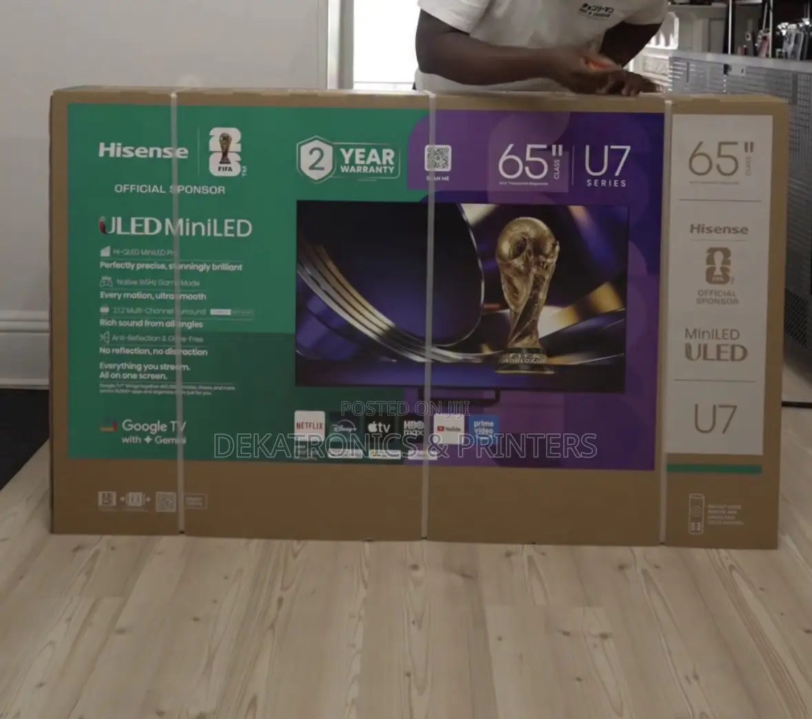 Hisense 65 Inch Smart Mini-Led U7S