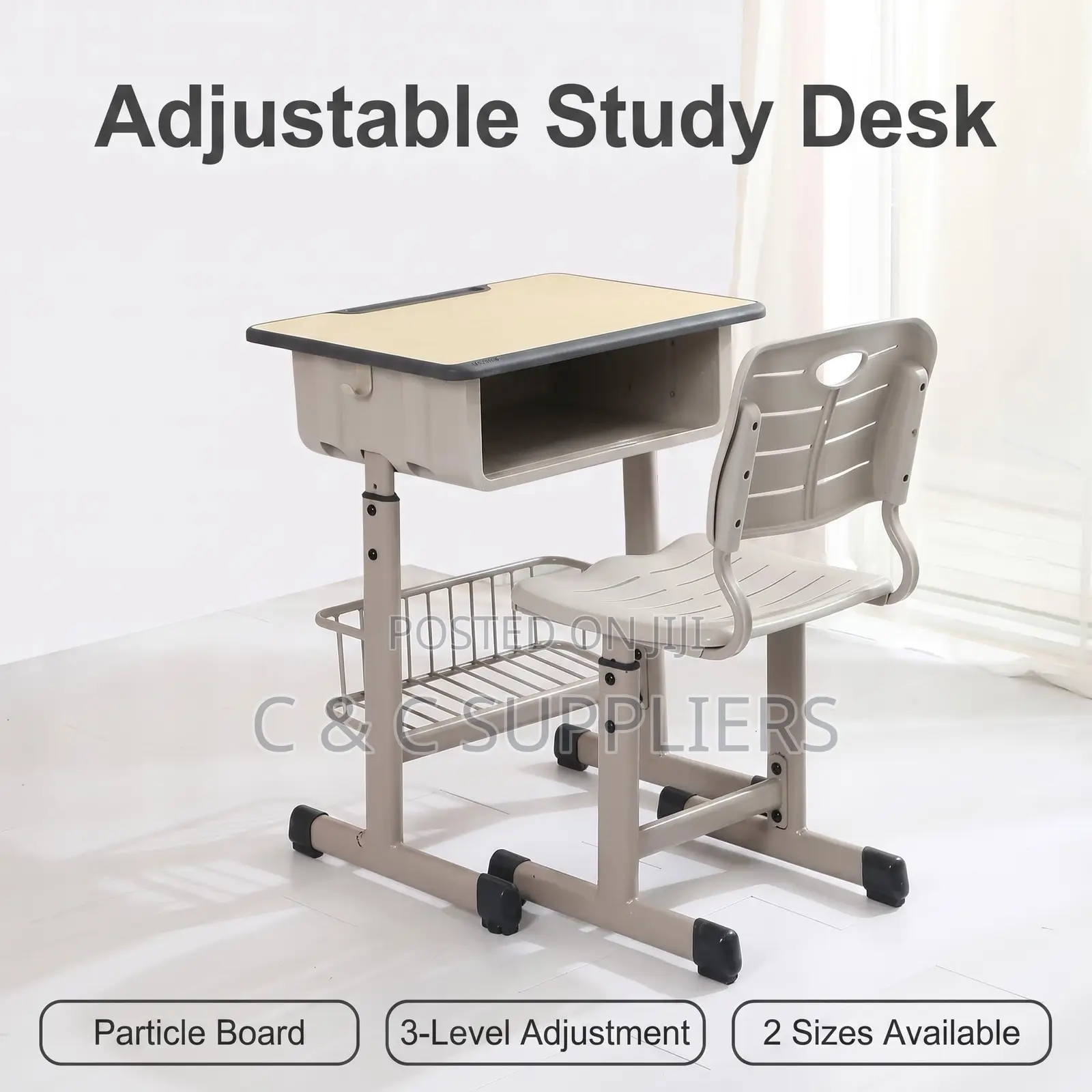 Modern Learning Kid's Desk and Chair Set