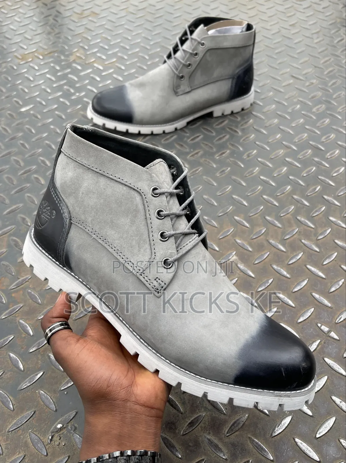 Timberland Light Grey Chukka Boot