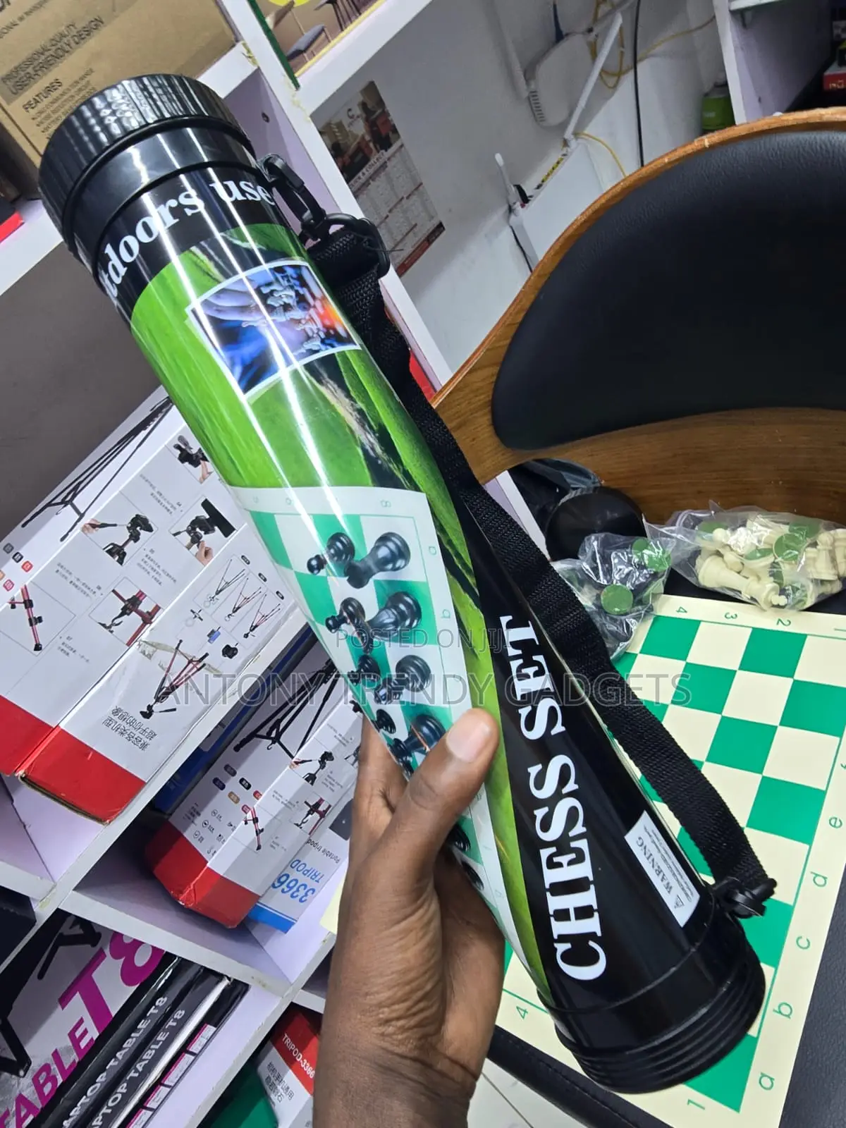 Professional Tournament Chess Board Set for Home Travel