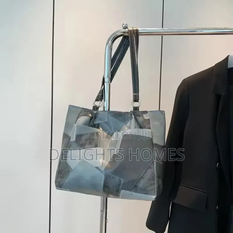 Geometry Pattern Solid Colour Underarm Shoulder Bags_re