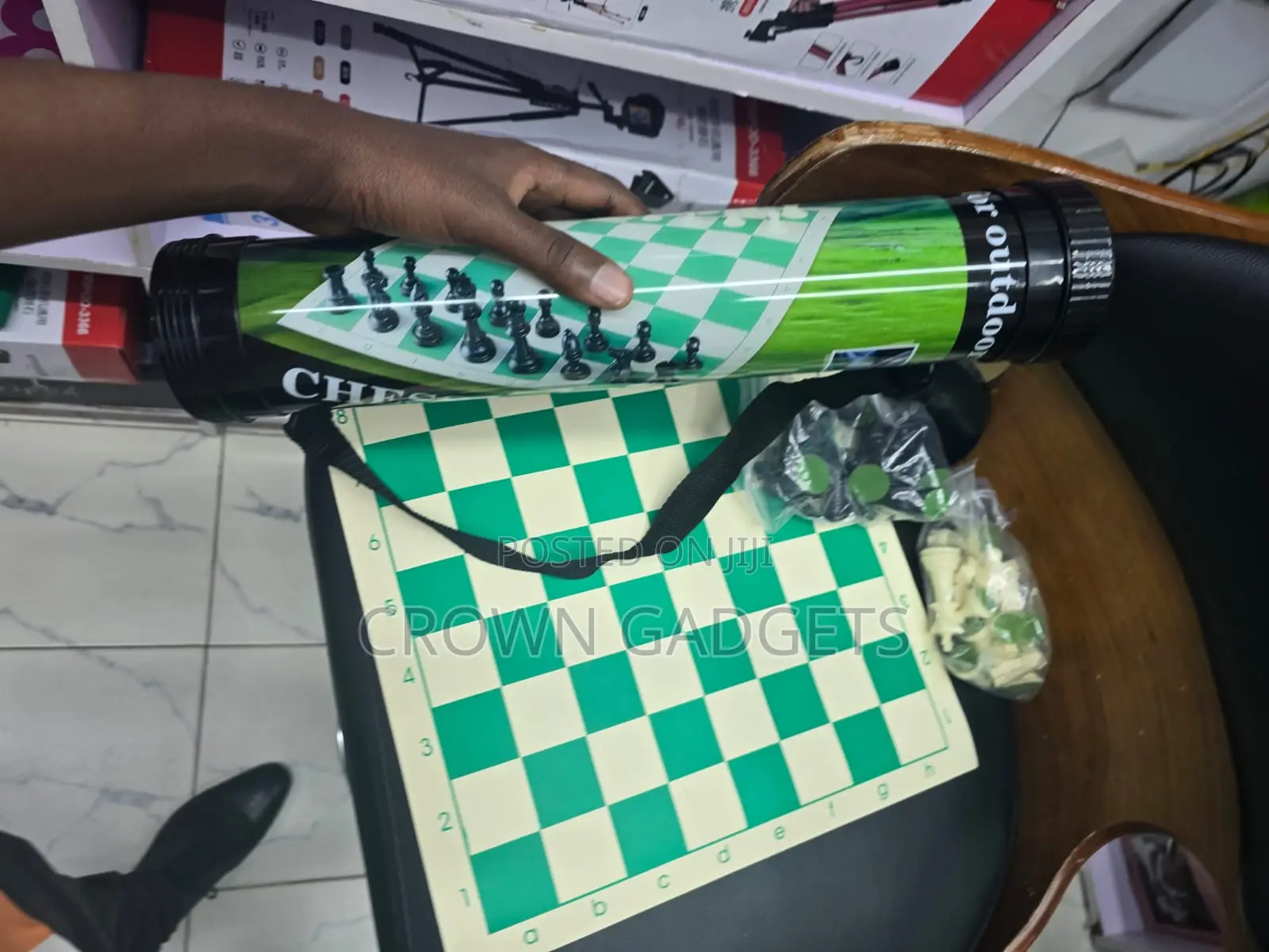 Professional Vinyl Chess Set for School Tournament Home