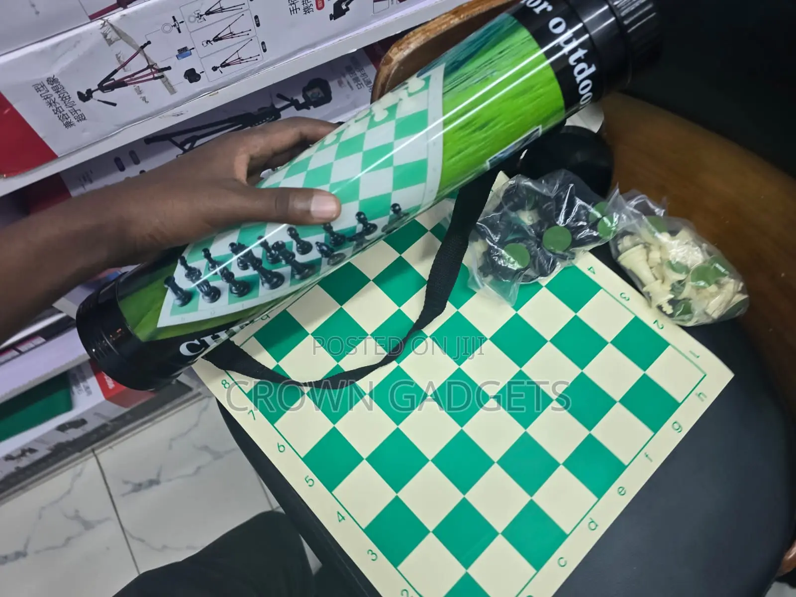Professional Vinyl Chess Set for School Tournament Home