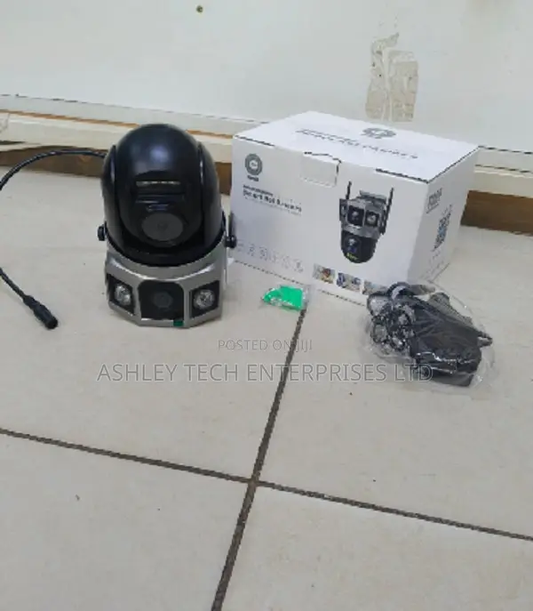 360° Dual Lens Smart CCTV Camera – Continuous AC Power