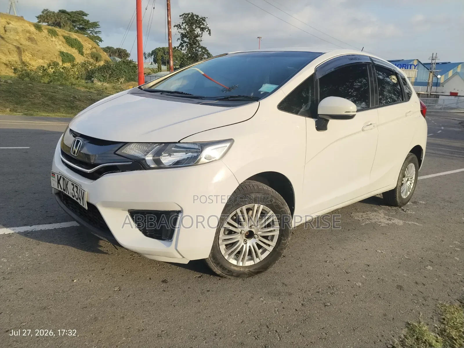 Honda Fit 2015 White