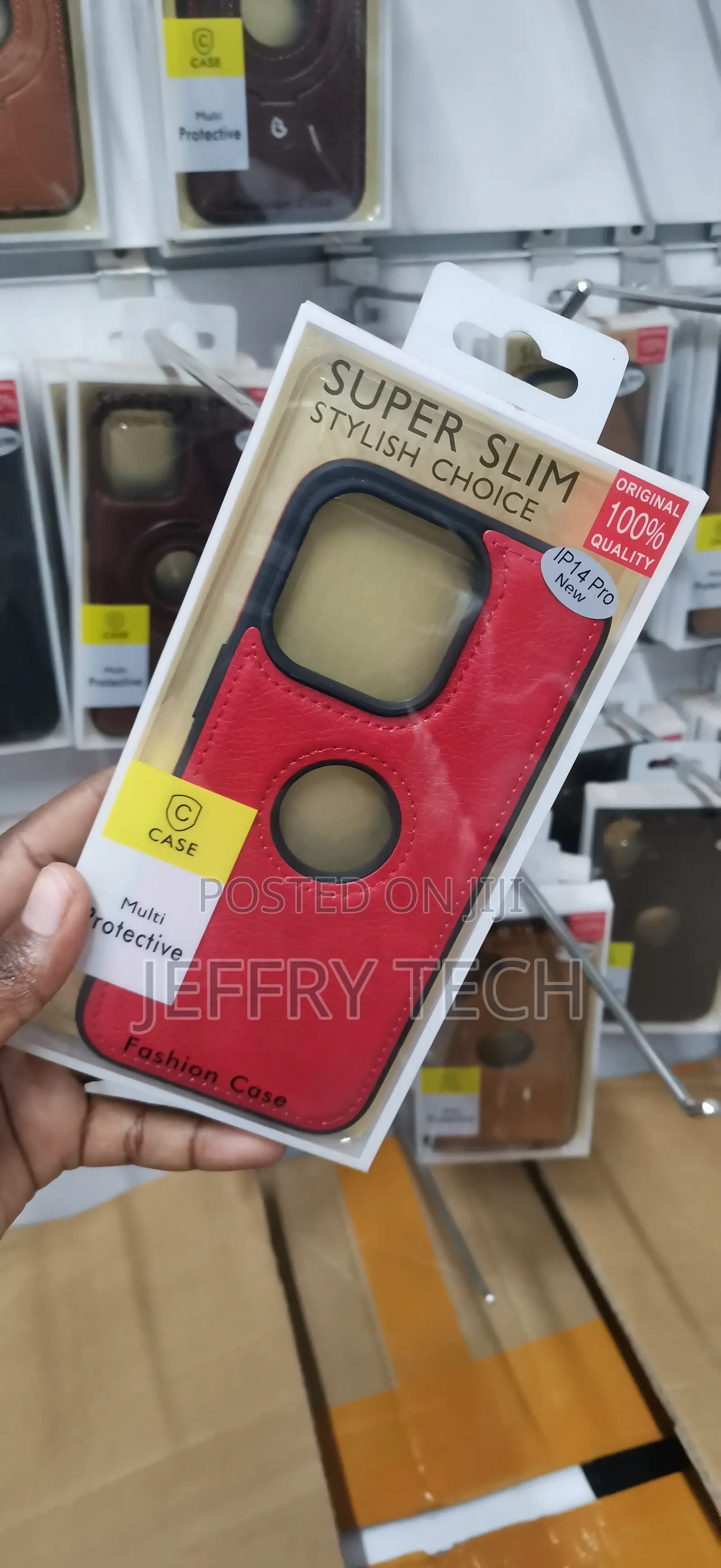 iPhone 14 Pro Leather Finish COVER