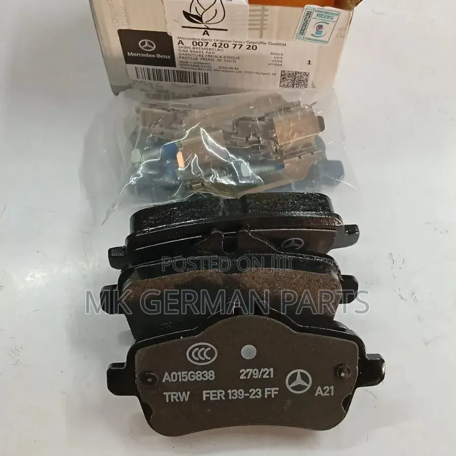 Genuine Rear Brake Pads for Mercedes Benz.