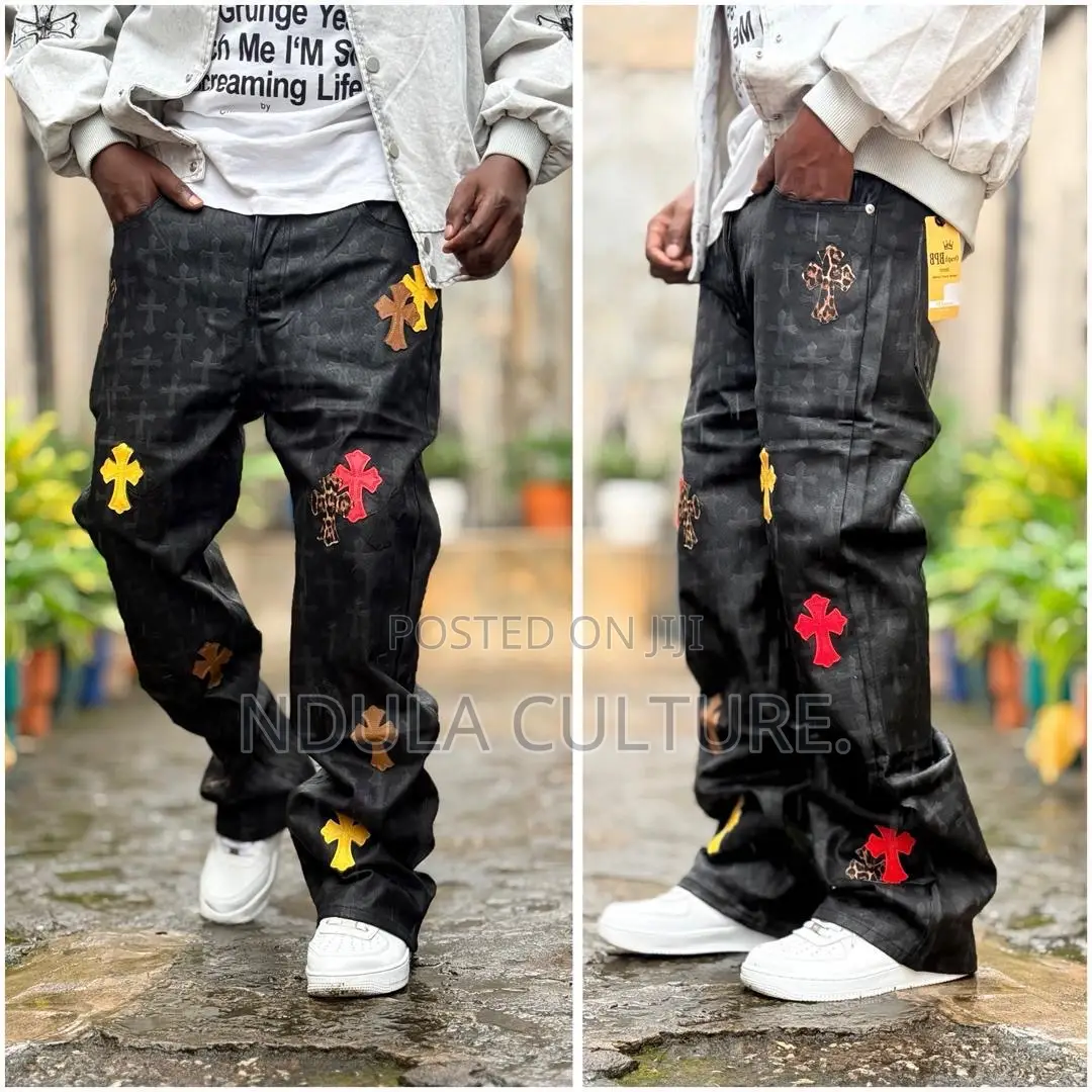 Chrome Jearts Baggy Jeans