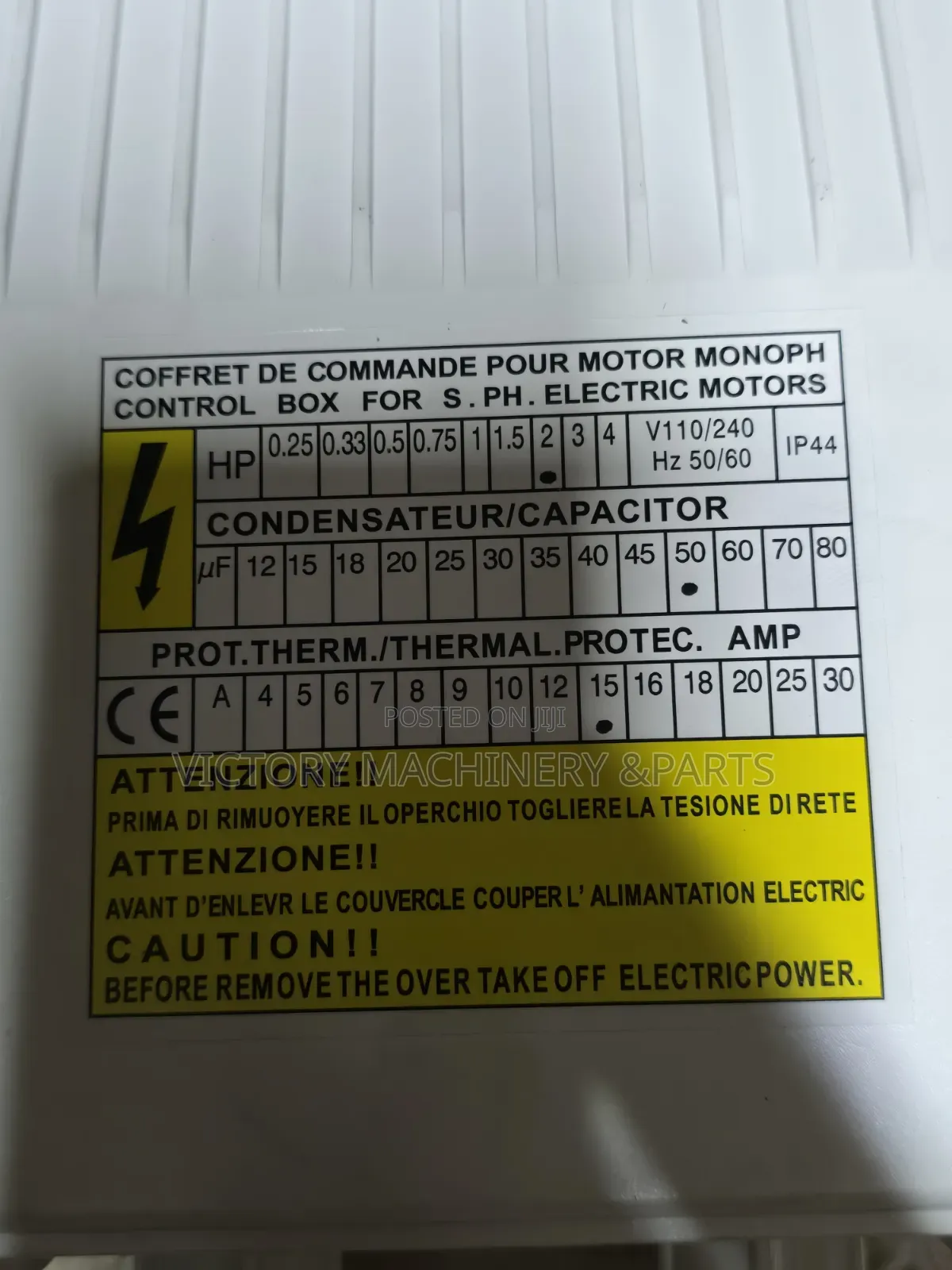 2hp Automatic Control Switch for Submasible Pump