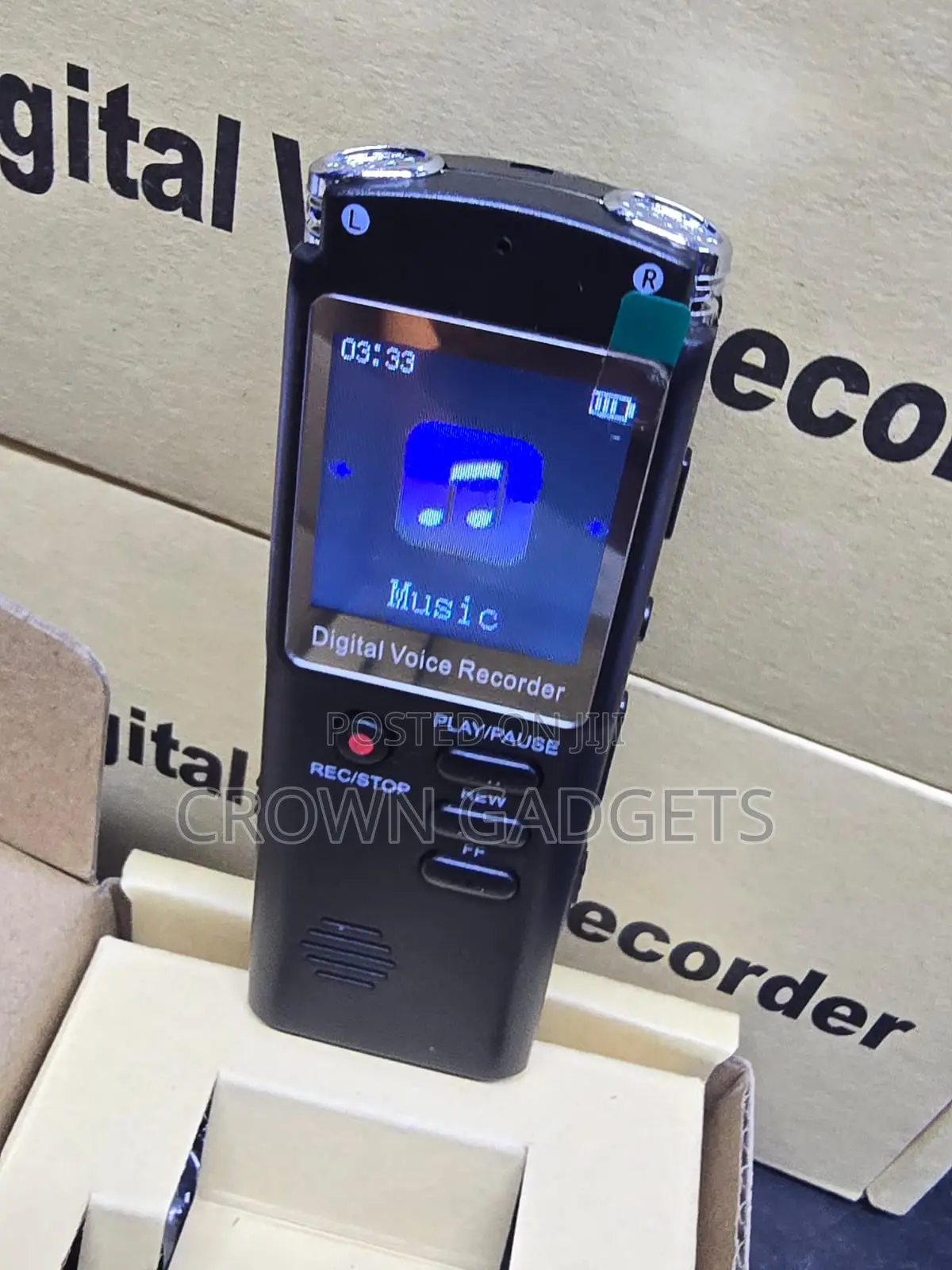 Mini 8GB Audio Recorder for Meetings Lectures Interviews