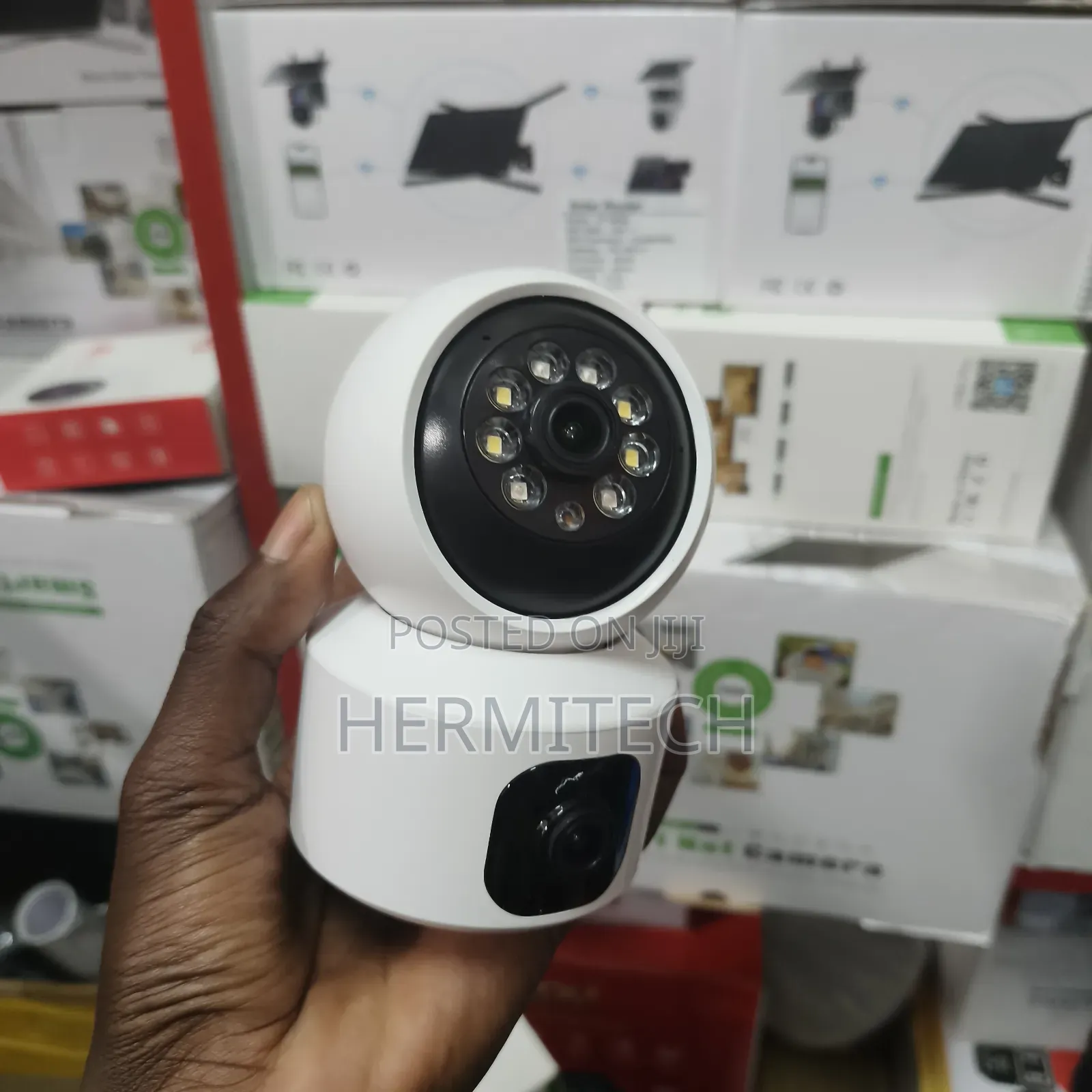 Dual Lens Baby Monitor CCTV Camera Surveillance Security CCTV