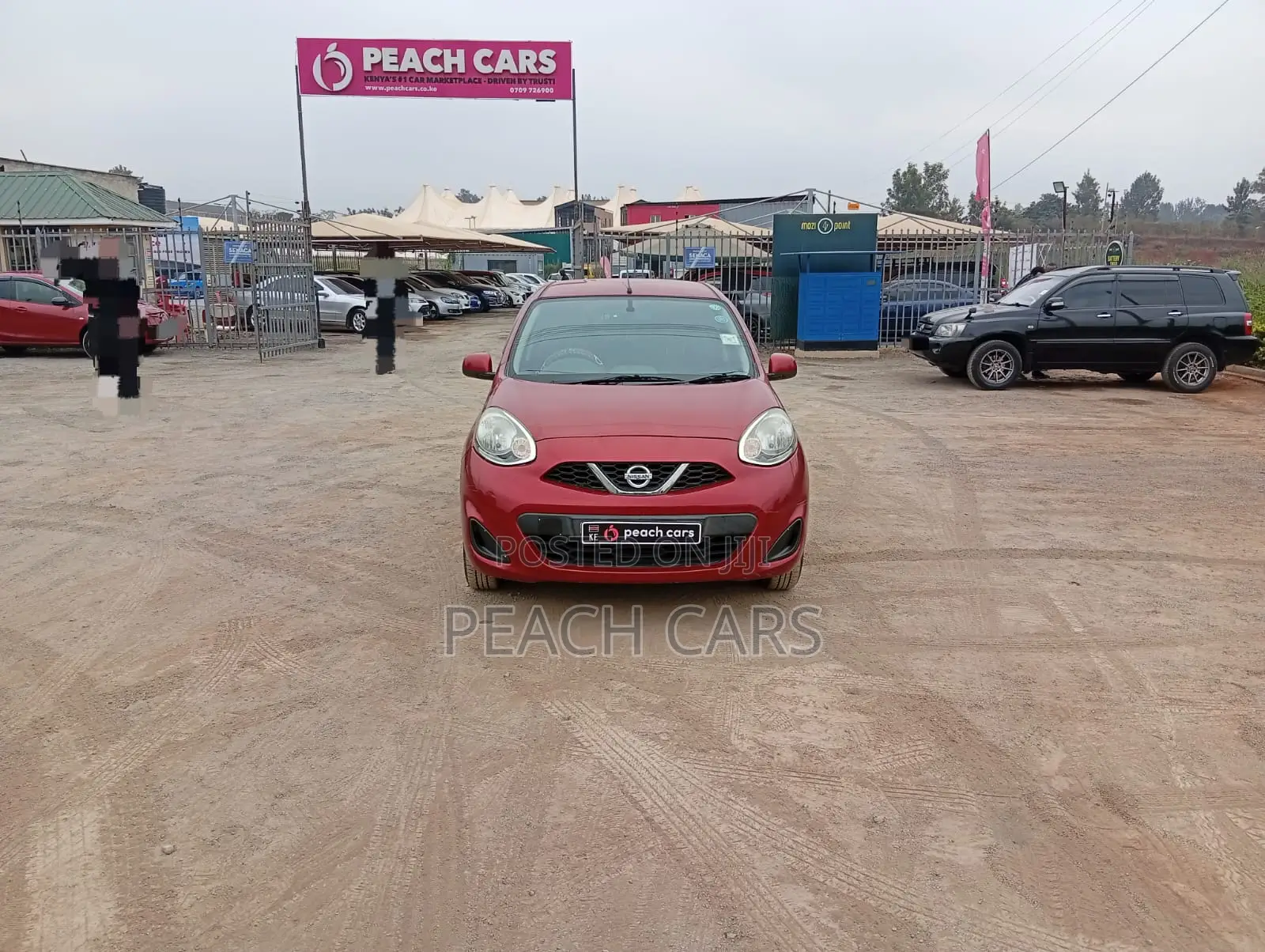 Nissan March 2018 Red