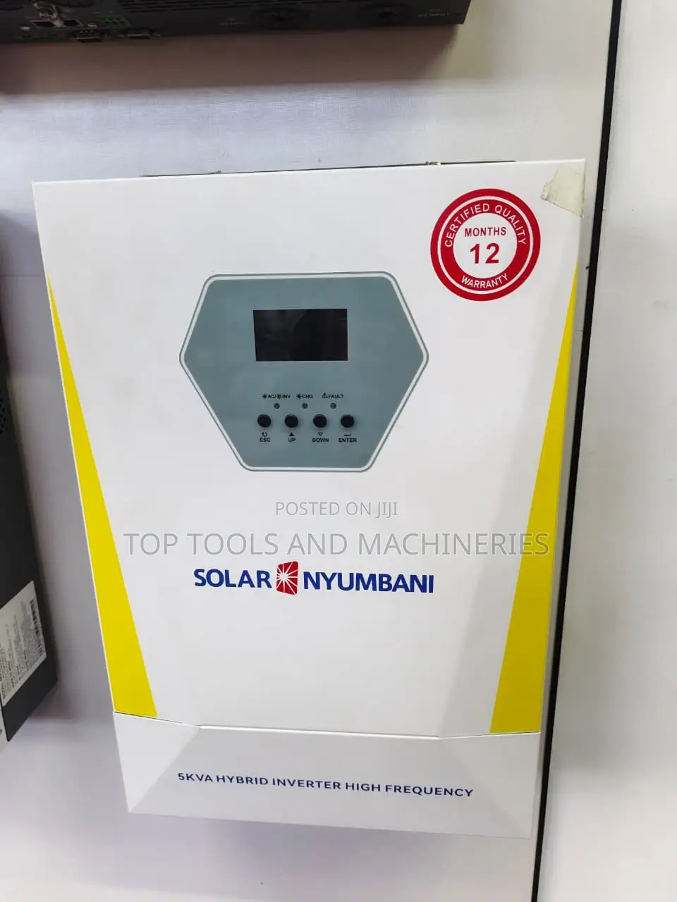 Solar Nyumbani 5Kva 5000 Watts 24V 120 Amps Hybrid Solar Inverter