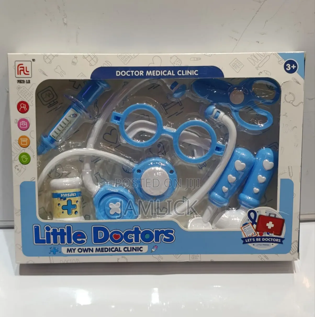 Little Doctors Medical Clinic Play Set Doctor Kit 3+ Years - KB