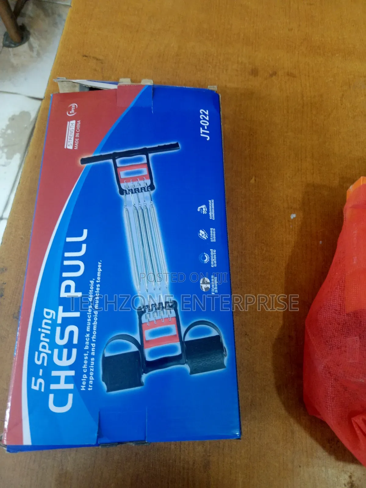 Chest Pull With Tummy Trimmer With 5 Spring 