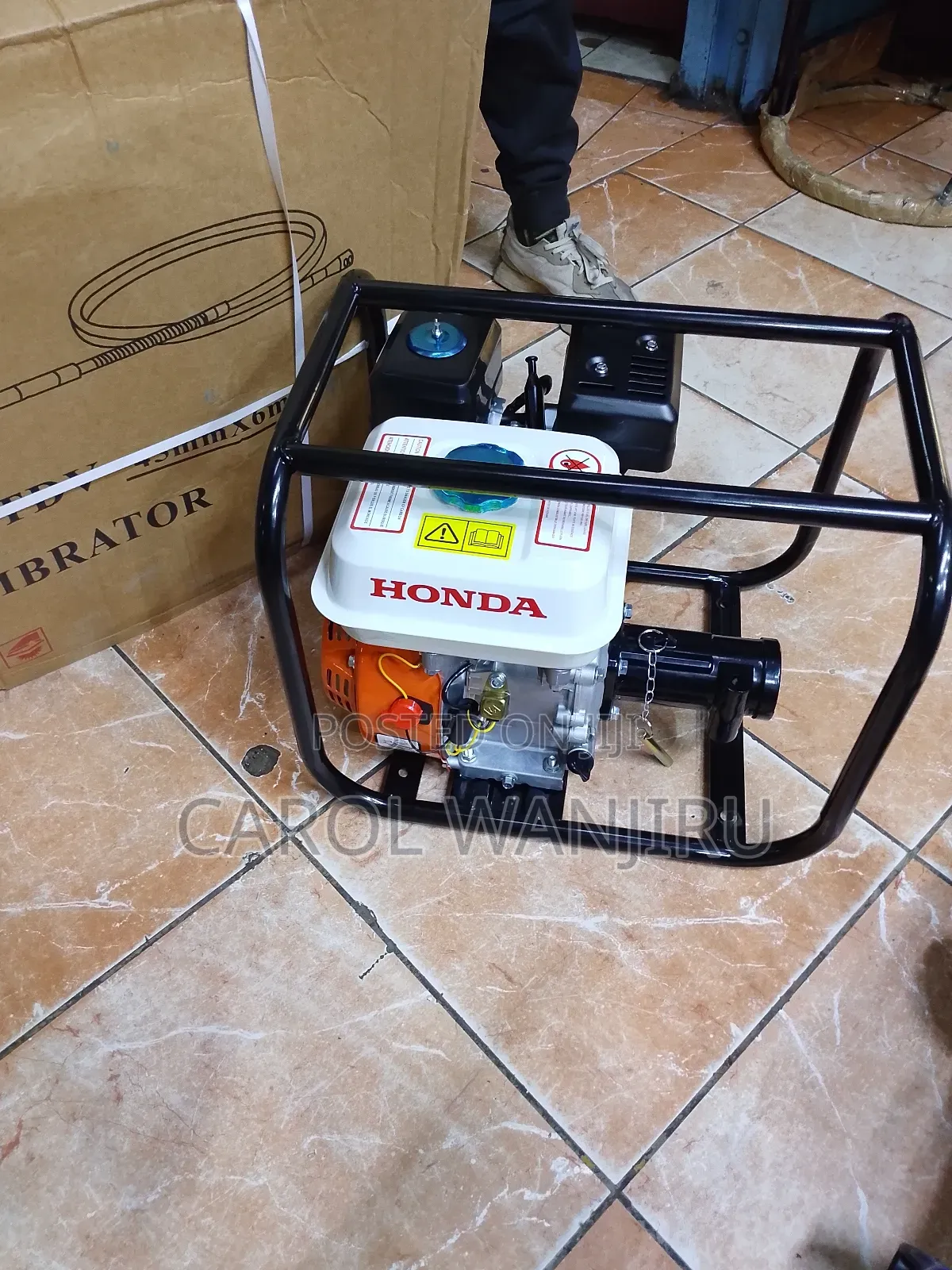 New Honda Concrete Vibrator With 45mm Poker/Honda Vibrator With Poker