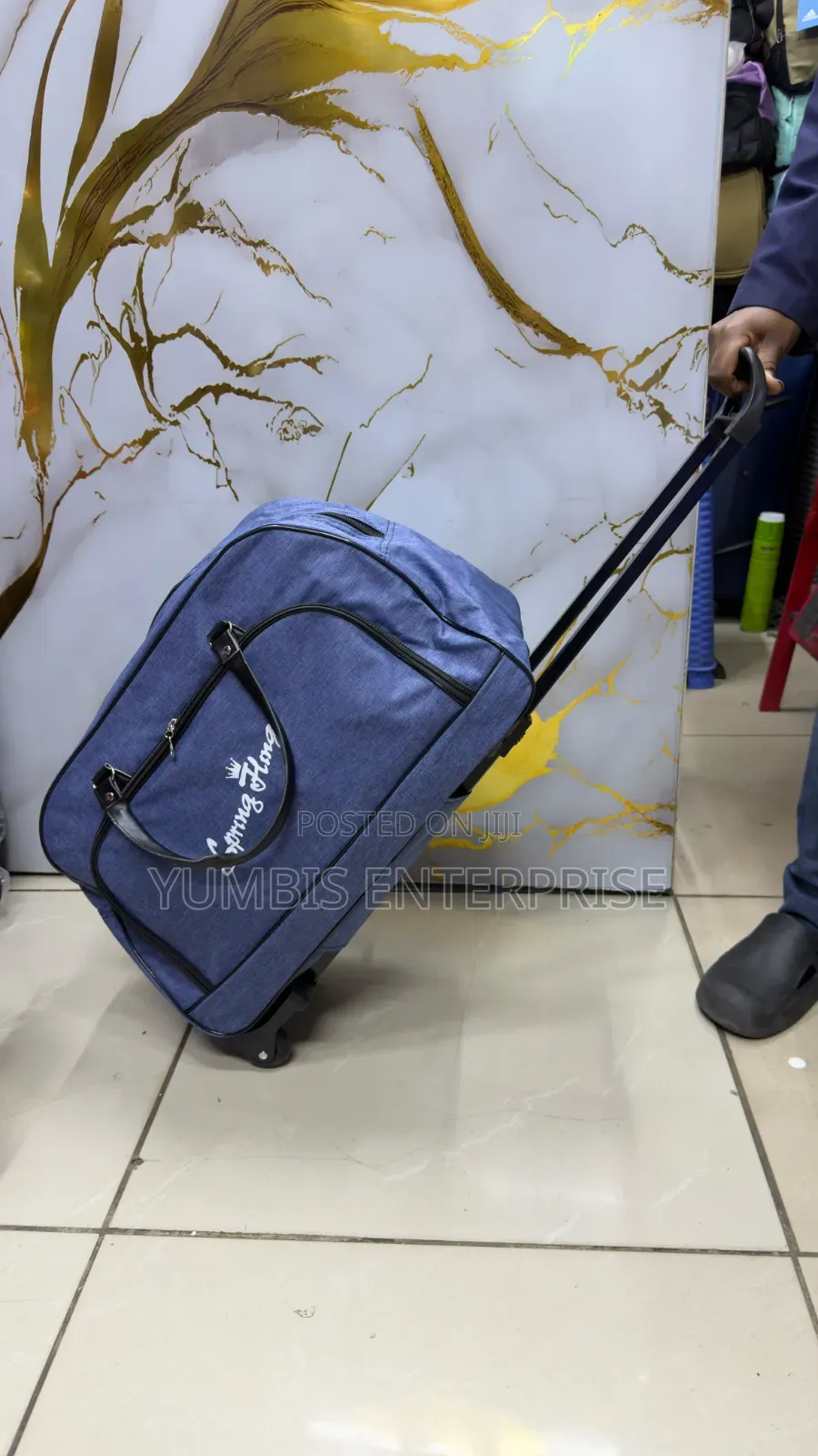 Travel Trolly Bags With a Foldable Trolley Handle at 2500
