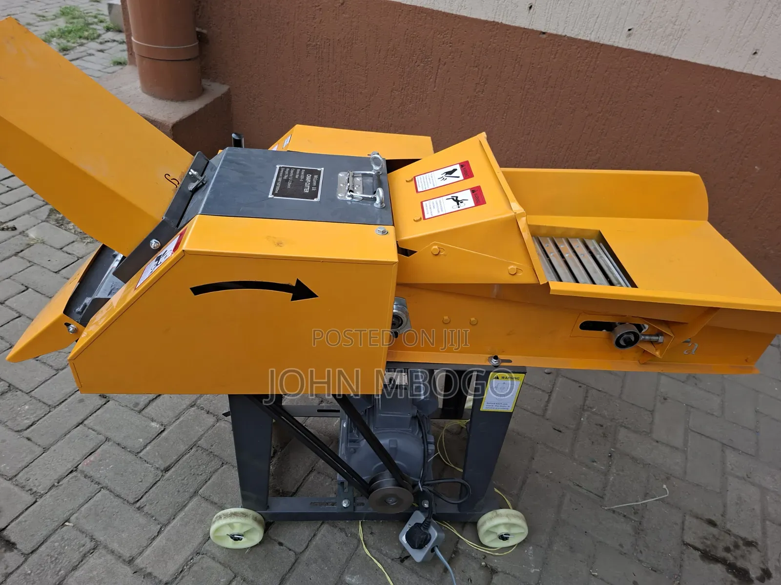 High Speed Chaff Cutter Machine - 1200kg /Hr .