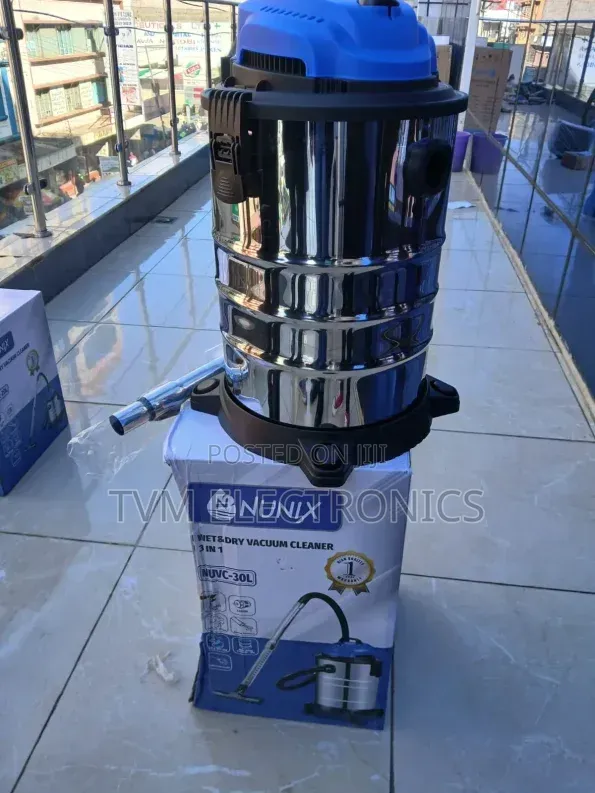 Nunix NUVC-30 30L 3 in 1 Wet and Dry Vacuum Cleaner