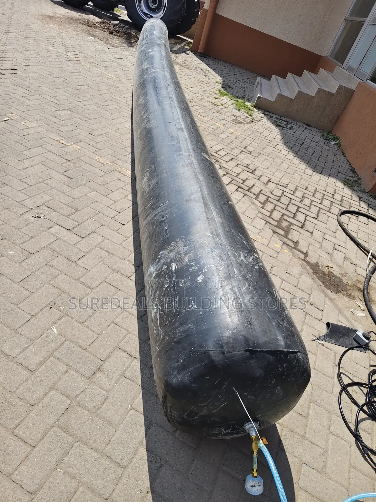 Rubber Inflatable Culvert Balloon *600 × 9000mm *.