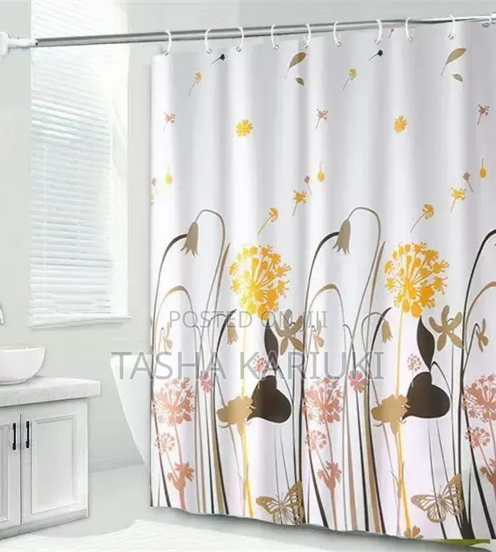 PVC Waterproof Shower Curtain