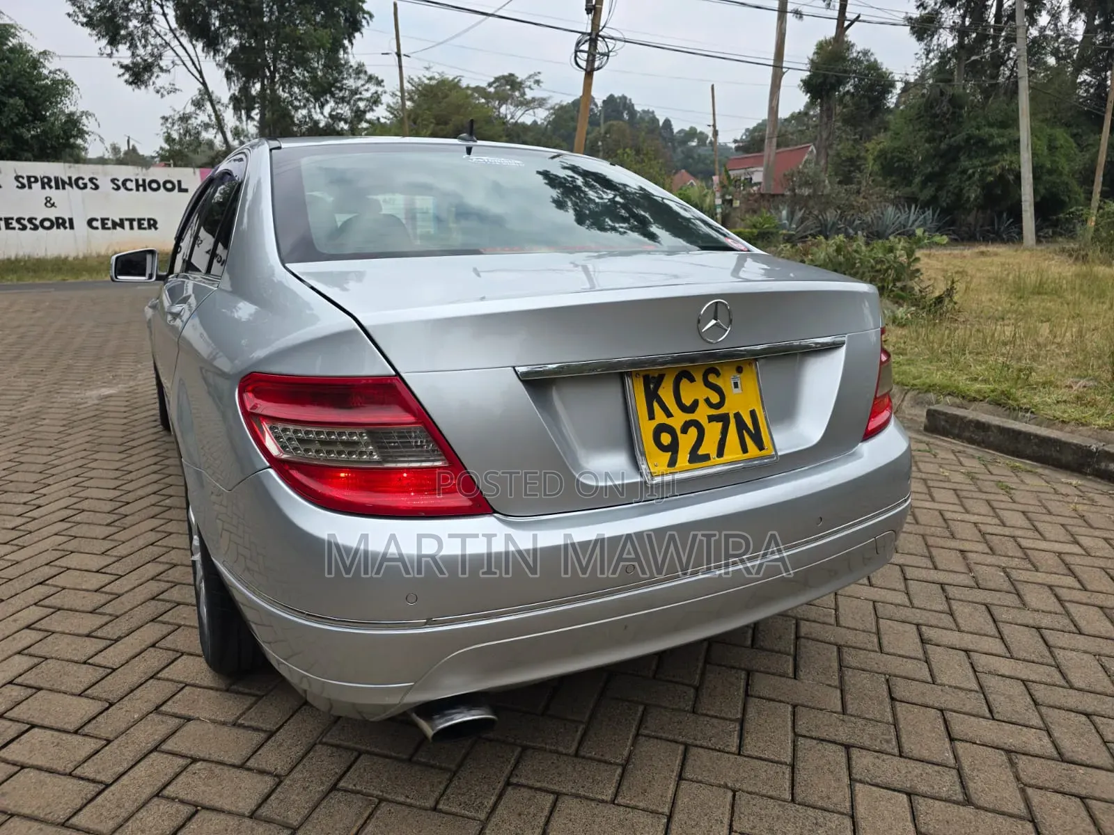 Mercedes-Benz C200 2012 Silver
