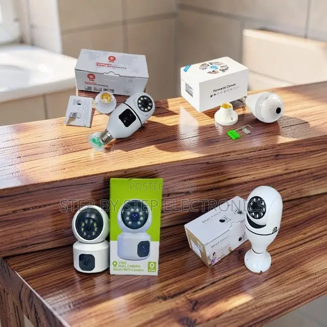 Wireless Rotating Single Dual Lens Wifi Bulb Cameras-Wholesale Price