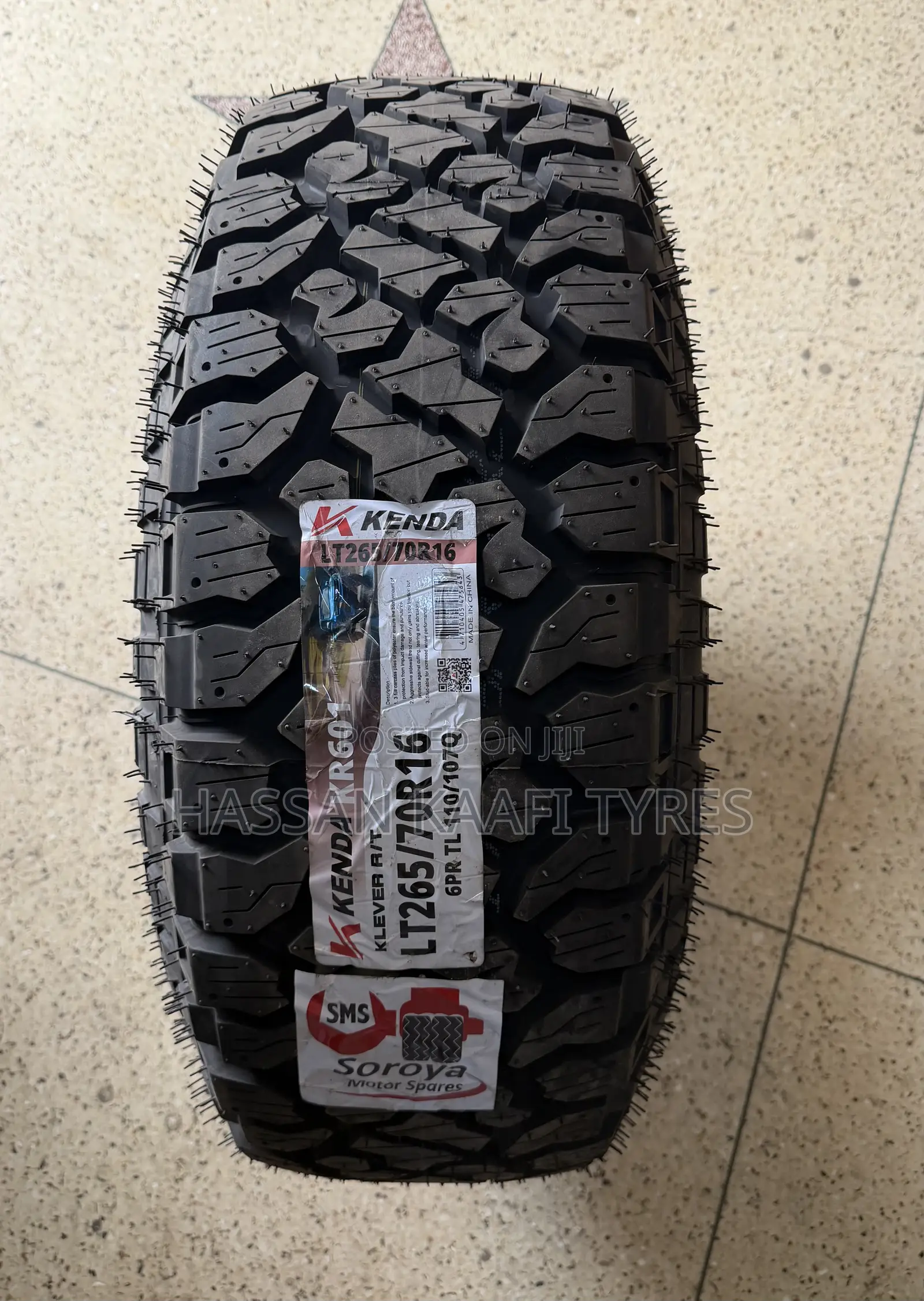 265/70rr16 Kenda Tyre KR601