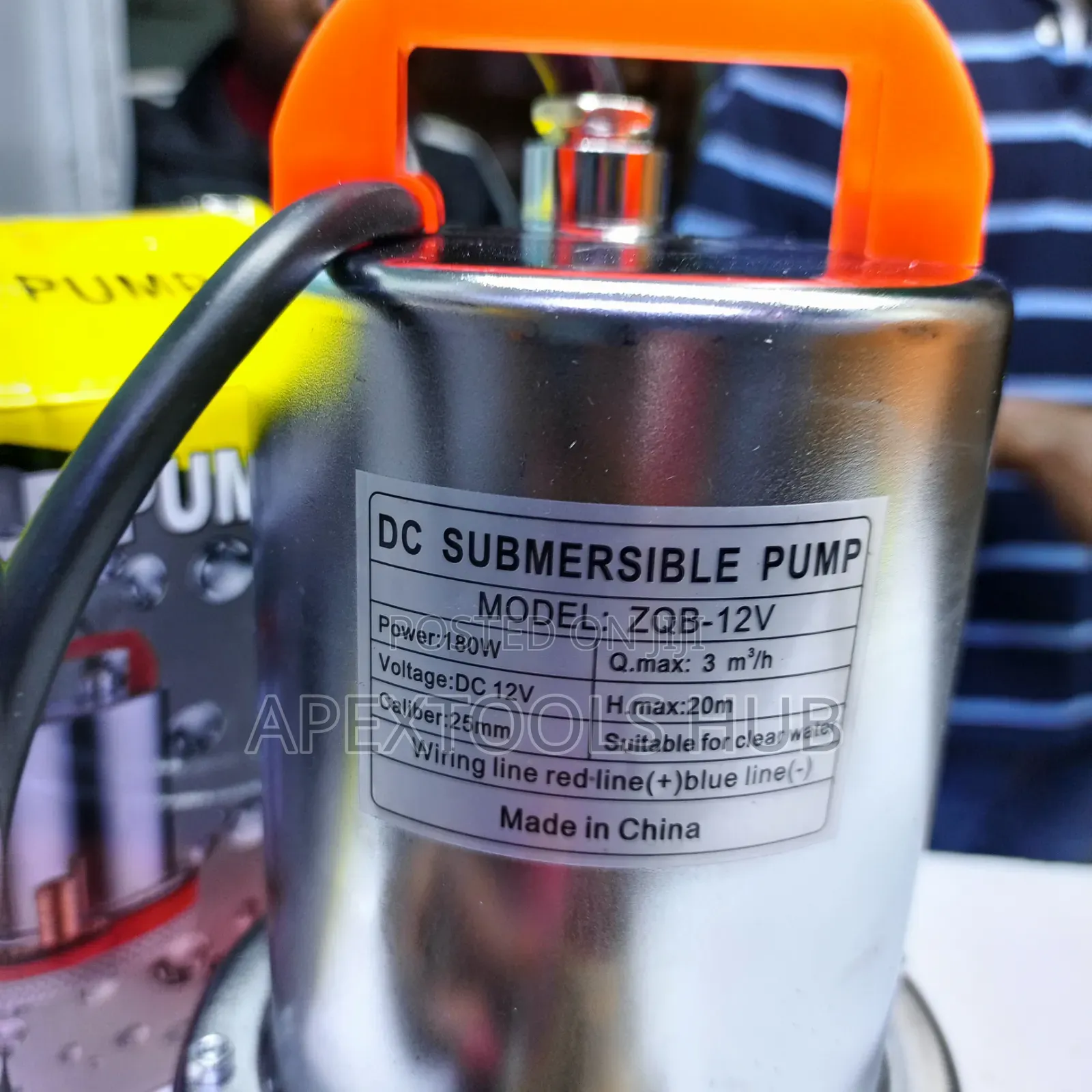 12V DC Solar Submersible Pump -180w