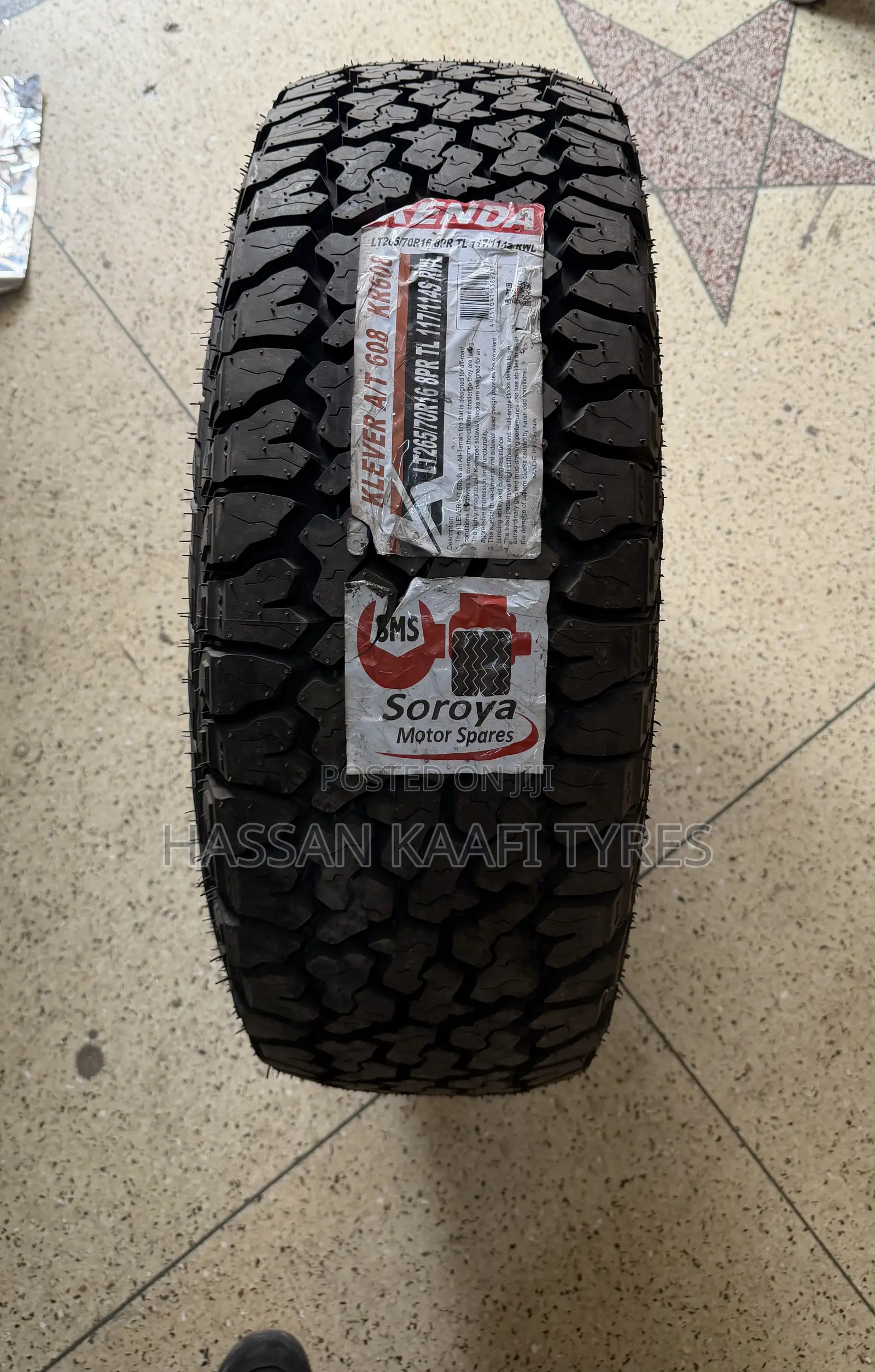 265/70r16 Kenda Tyre KR608
