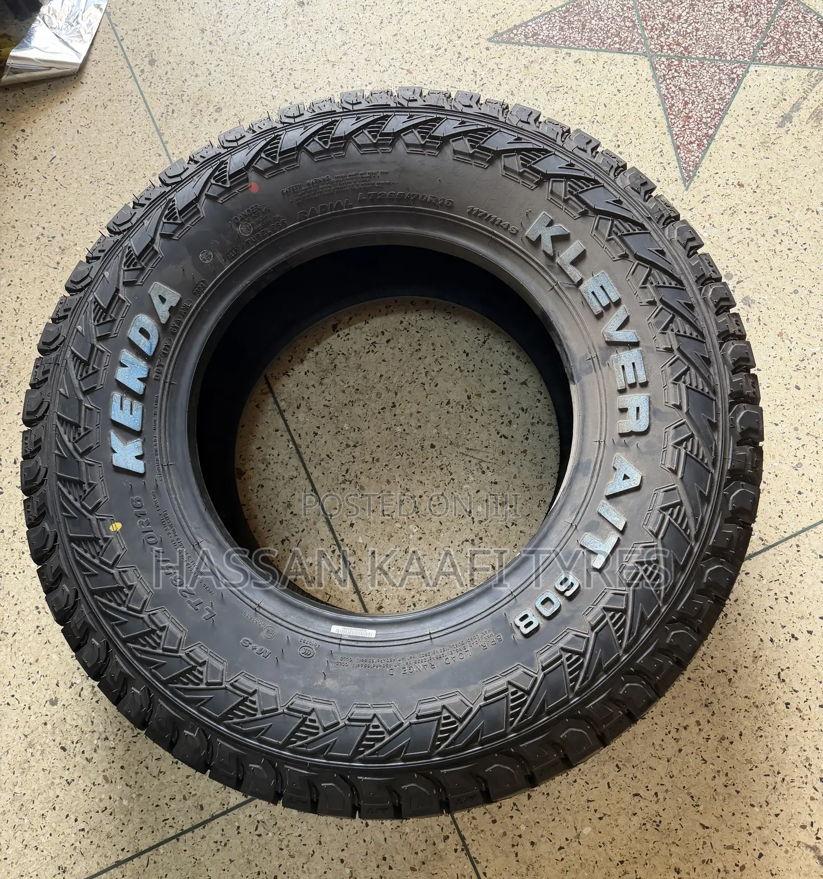265/70r16 Kenda Tyre KR608