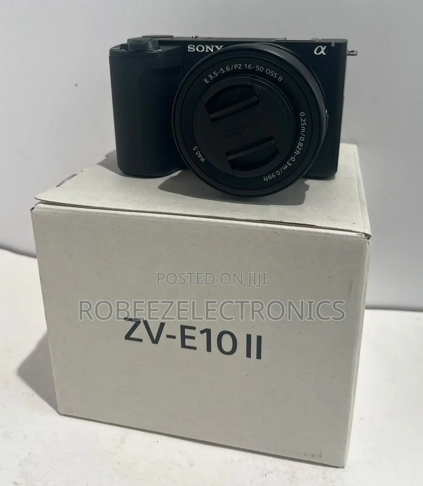 Sony ZV-E10 II Mirrorless Camera With 16-50mm Lens (Black)