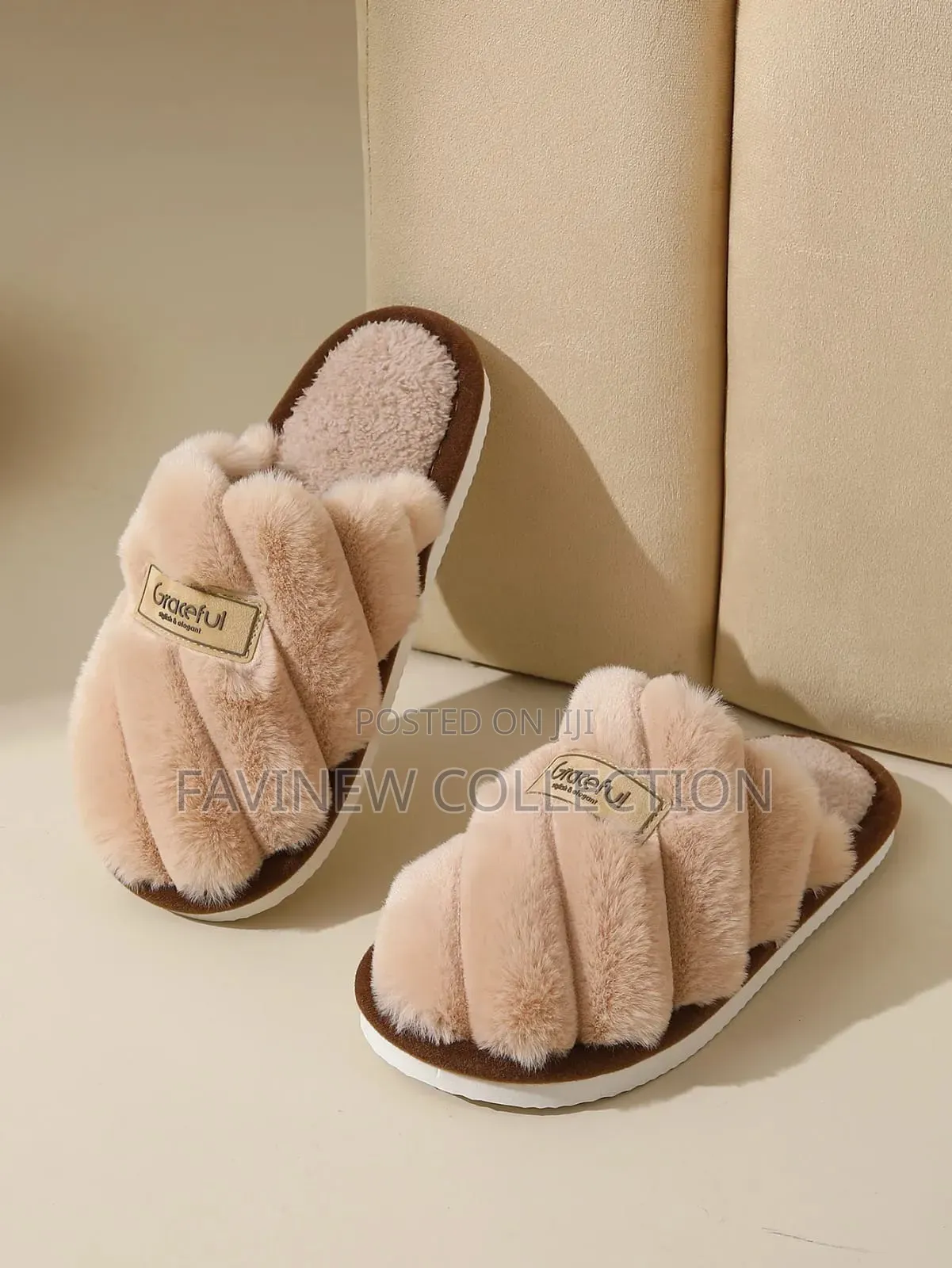 Flat Heel Home Cotton Slippers/ Adults Indoor Shoes