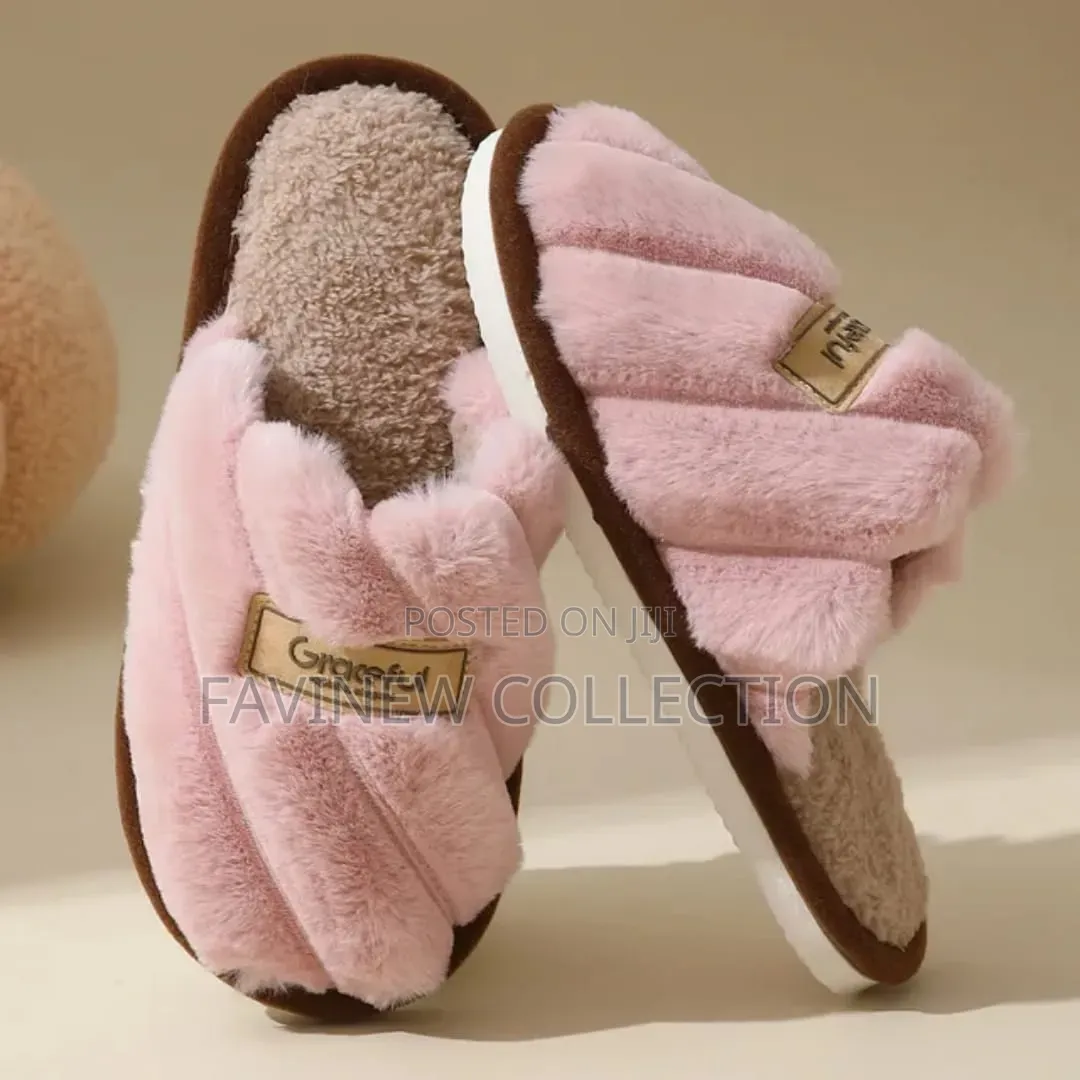 Flat Heel Home Cotton Slippers/ Adults Indoor Shoes