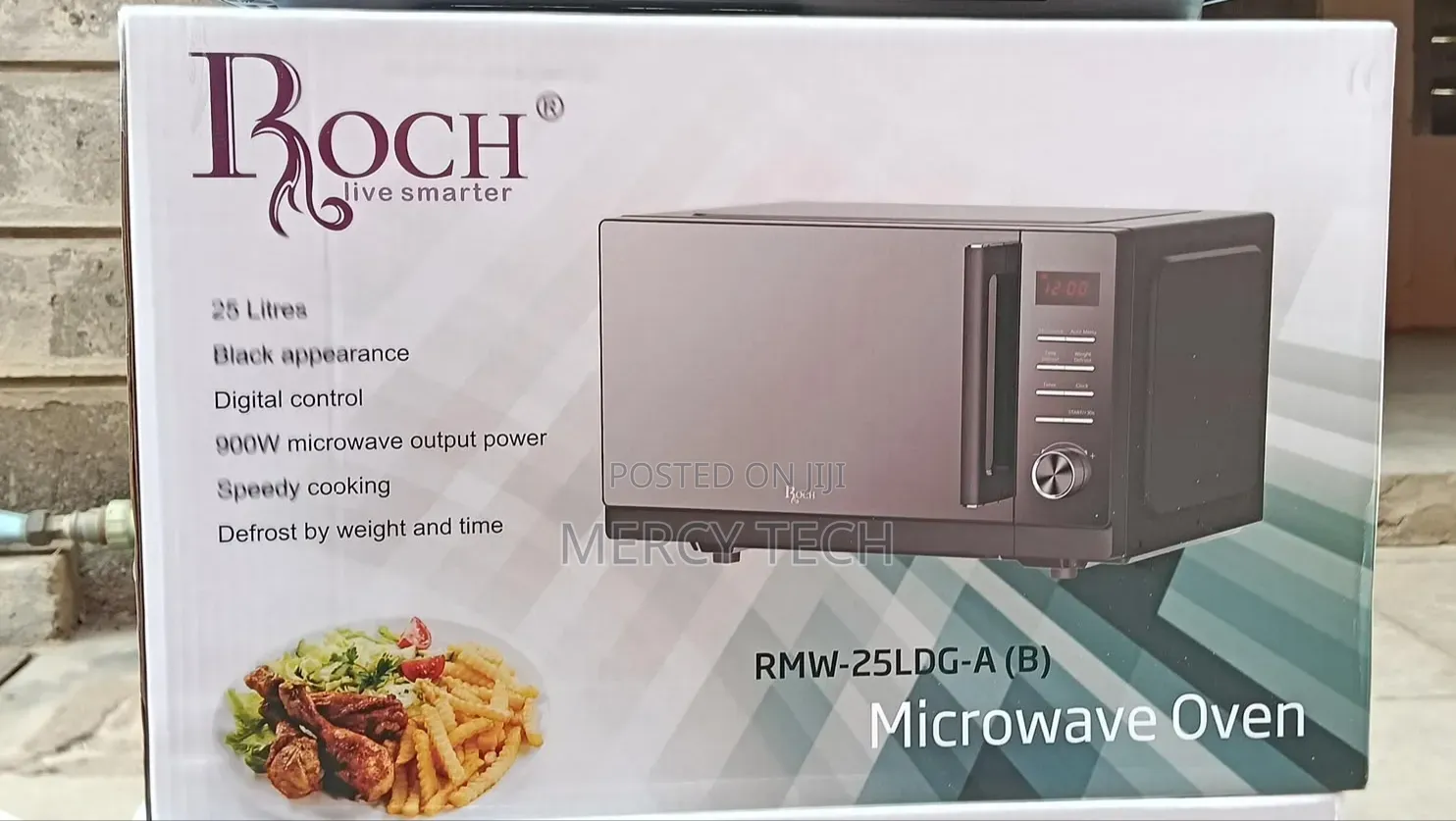 Roch 25L Manual Microwave RMW-25LDG-A(W)